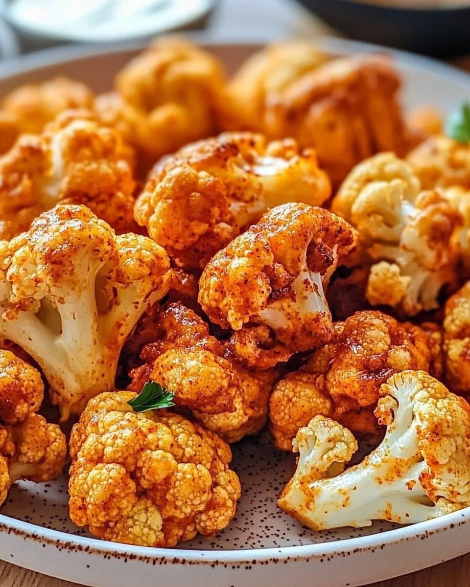 Cauliflower in the Air fryer – crispy, spicy & delicious!