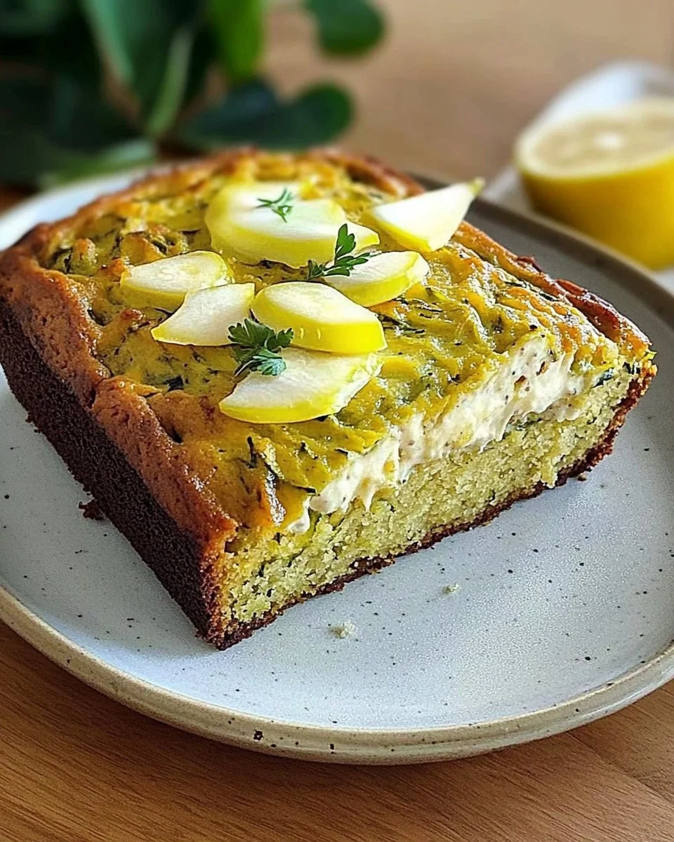 Hoher Protein Zucchini Kuchen