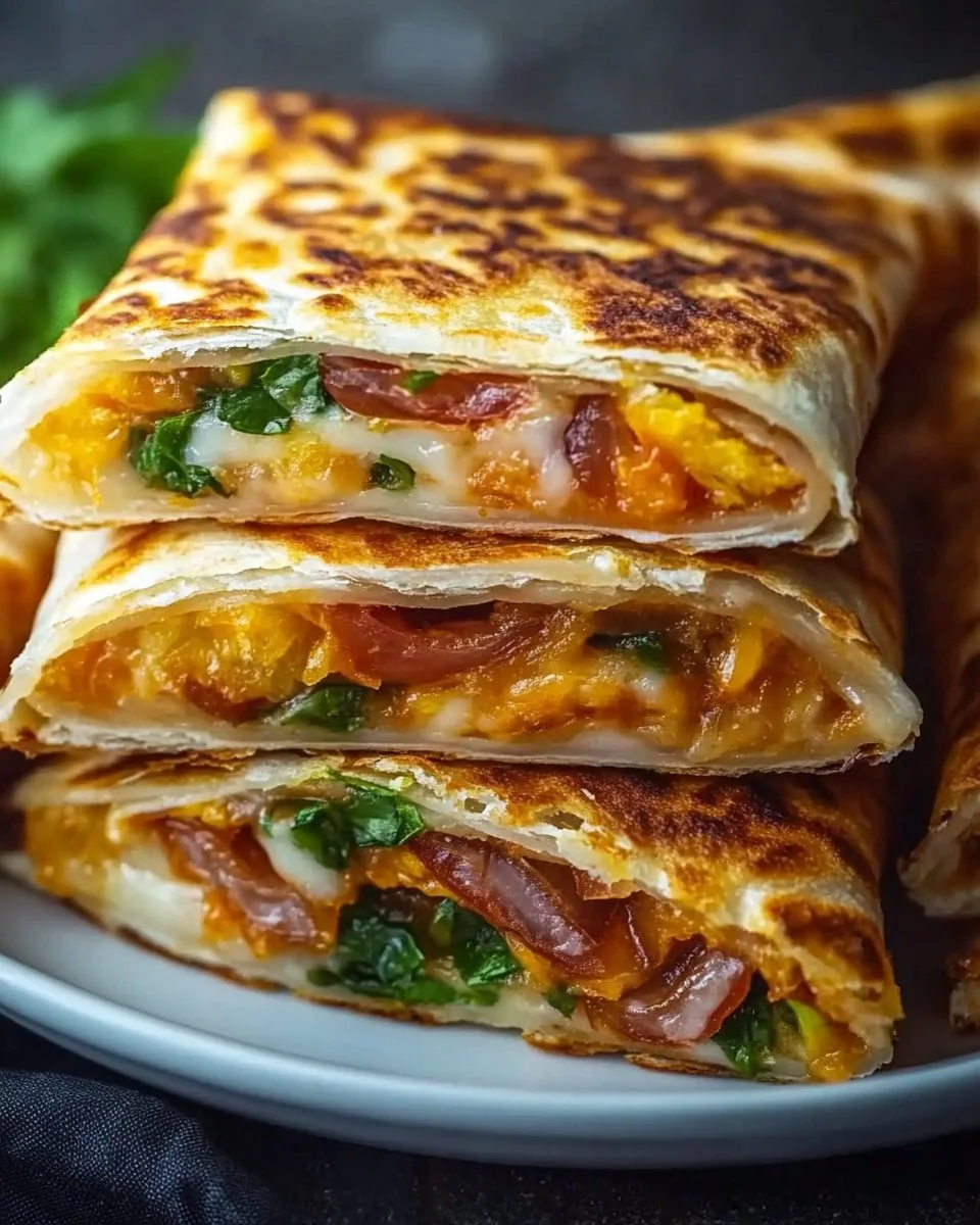 Knusprige Wrap-Ecken aus dem Airfryer