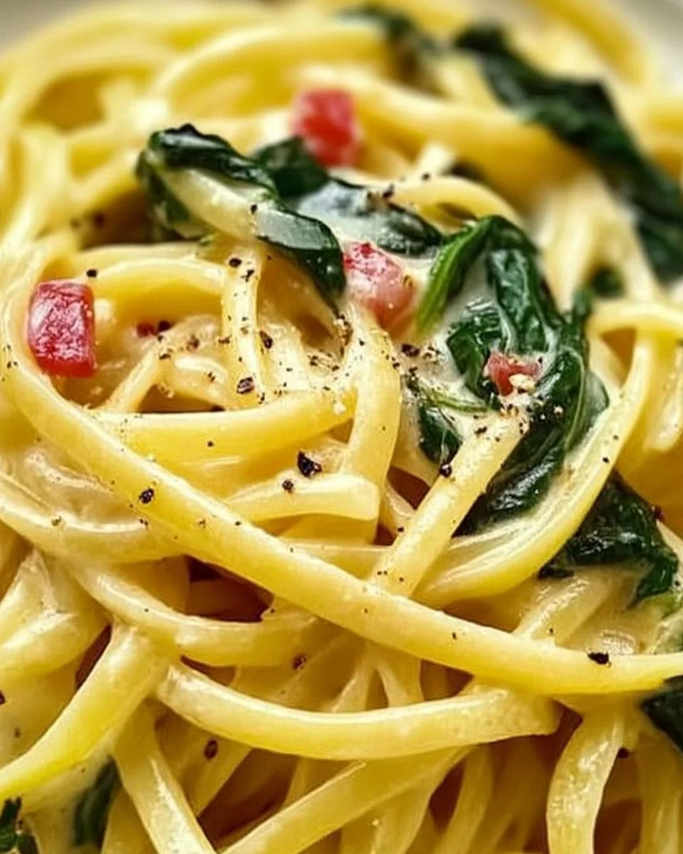 Mangold Pasta (super einfach & cremig)